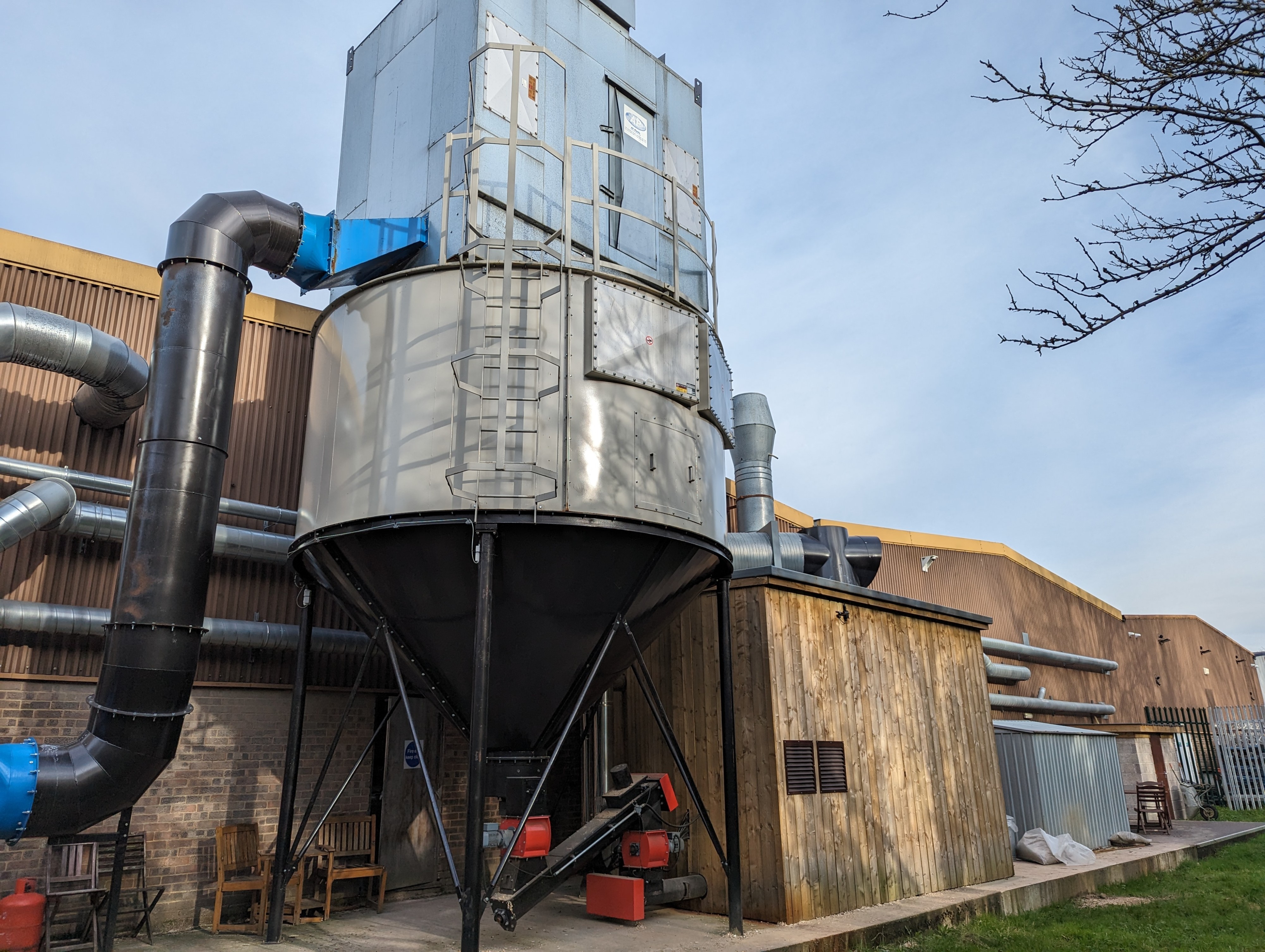 Ranheat WA 300 with C25 4m 1 Ring Silo at Paneltech